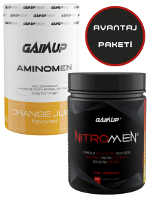 Gainup Aminomen + Nitromen Avantaj Paketi