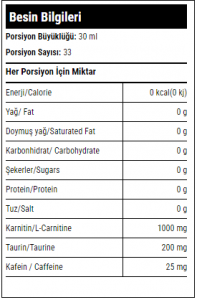 Hardline L-Carnitin Sıvı 1000 Ml
