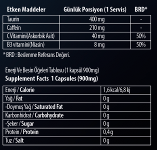 Gainup Caffeine Plus Formula 70 Servis