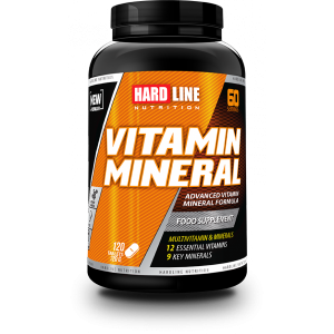 Hardline Vitamin Mineral 120 Tablet