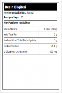 Hardline Glutapure 120 Kapsul