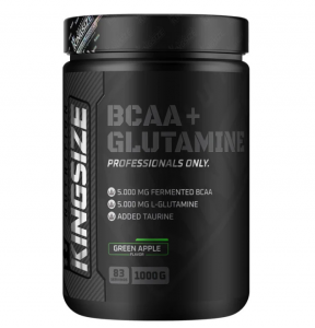 Kingsize Nutrition BCAA + Glutamine Powder 1000 Gr