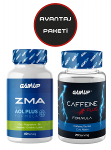 Gainup ZMA + Caffeine Kombinasyonu