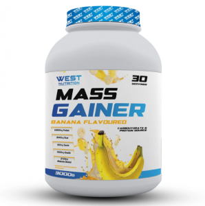 West Mass Gainer Karbonhidrat Tozu 3000 gr 30 Servis