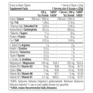 West Mass Gainer Karbonhidrat Tozu 4000 gr