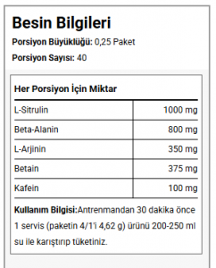 FA NUTRITION ICE PUMP PRE-WORKOUT Turunç&Şeftali Aromalı 10 Şase