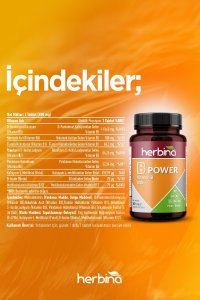 Herbina B-Power 800 mg 60 Tablet
