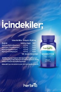 Herbina Magnezyum Komplex 60 Kapsül