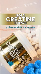 Kevin Levrone Gold Creatine Chews 120 Çiğneme Tableti