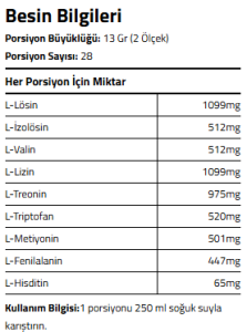 DY Nutrition Hit EAA 360gr - Blood Orange