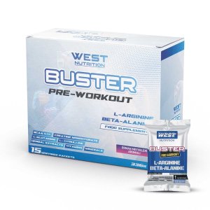West Buster Preworkout  15 Servis (Şase) Orman Meyveli