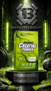 IronMaxx Creatine Creapure®  Sticks (30x3,4g) Aromasız